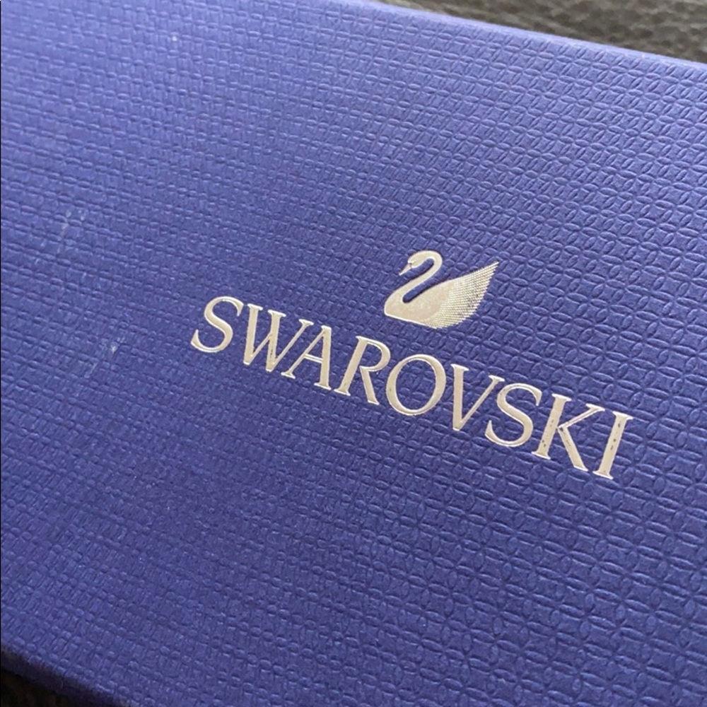 Rose gold Swarovski necklace